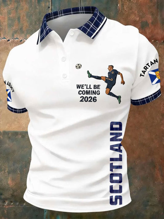 Scotland World Cup 2026 Polo Shirt Well Be Coming Shirt For World Cup Lovers.jpeg Scotland World Cup 2026 Polo Shirt Well Be Coming Shirt For World Cup Lovers.jpeg