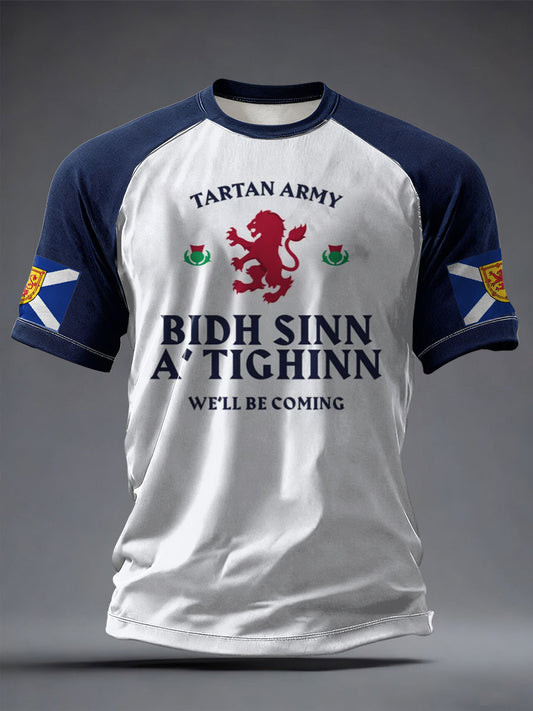 Scotland World Cup 2026 Shirt Bidh Sinn A Tighinn Tee Gifts Idea For Scotland Lovers.jpeg