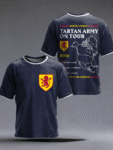 Scotland World Cup 2026 Shirts North America Tartan Army On Tour Shirt For Grandpa.png