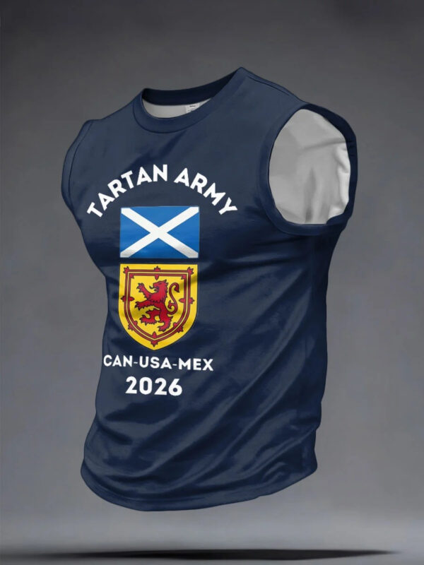 Scotland World Cup 2026 Tank Top Tartan Army Team Clothing Best Gifts For Team Scotland Fans.jpeg
