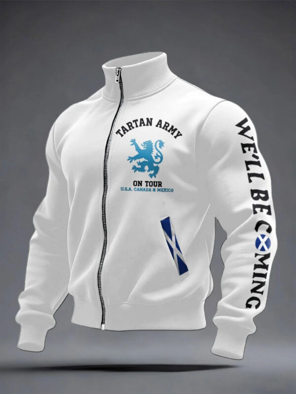 Scotland World Cup 2026 Tartan Army Jacket Scotland Soccer Shirt Soccer Fans Best Gifts.jpeg