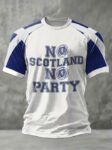 Scotland World Cup Polo Shirt No Scotland No Party Apparel Nice For World Cup Fan.jpeg