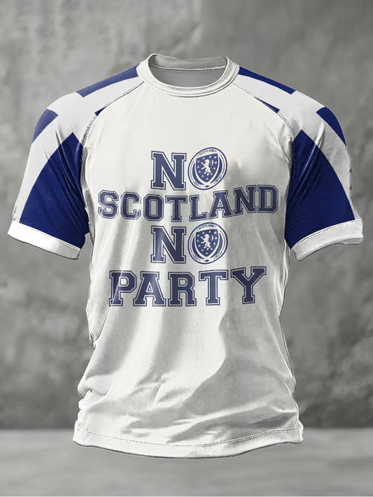 Scotland World Cup Polo Shirt No Scotland No Party Apparel Nice For World Cup Fan.jpeg