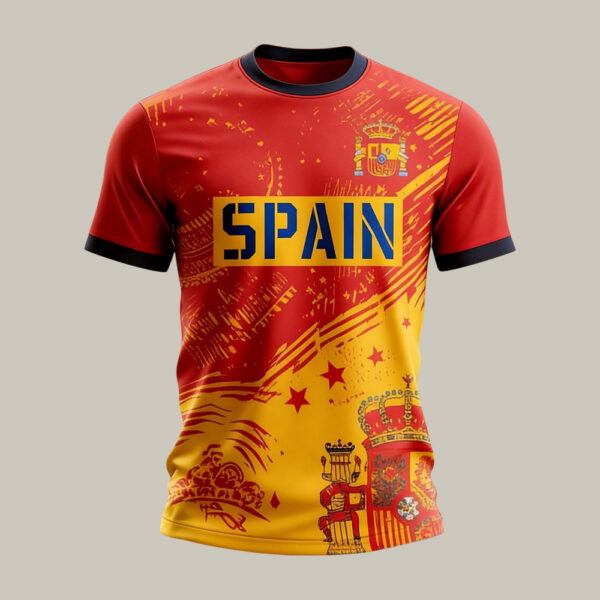 Spain 2026 FIFA World Cup T Shirt Football Game Day Shirt For Fathers Day.jpeg