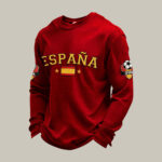 Spain FIFA World Cup Team Long Sleeve Shirt Game Day Clothing Soccer Lover Gift.jpeg