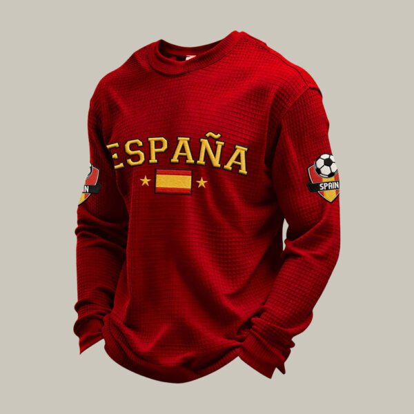 Spain FIFA World Cup Team Long Sleeve Shirt Game Day Clothing Soccer Lover Gift.jpeg
