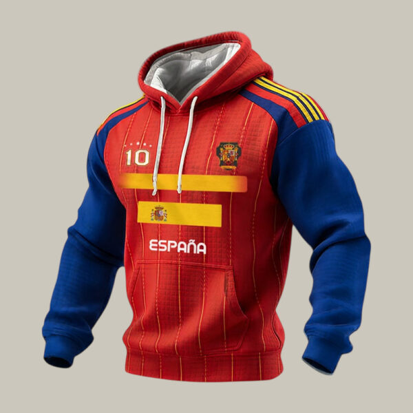 Spain World Cup 2026 Group Stage Matches Hoodie Soccer Apparel World Cup Gear.jpeg