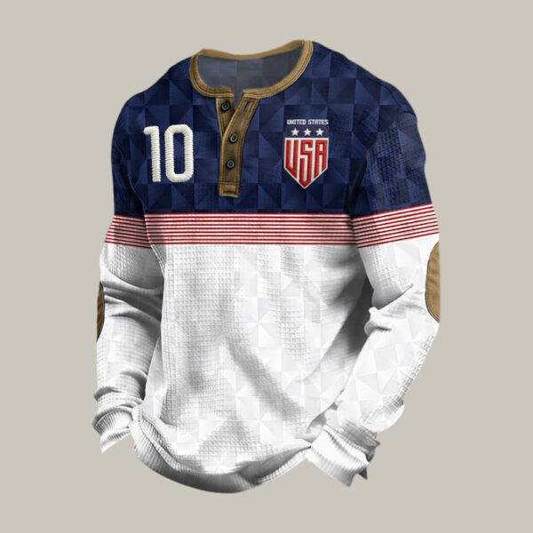 USA 2026 FIFA World Cup 10 Button Long Sleeve Shirt FIFA Club World Cup Bracket Apparel Soccer Gear.jpeg