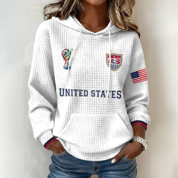 USA 2026 FIFA World Cup Hoodie American Flag Soccer Apparel For Wife.jpeg