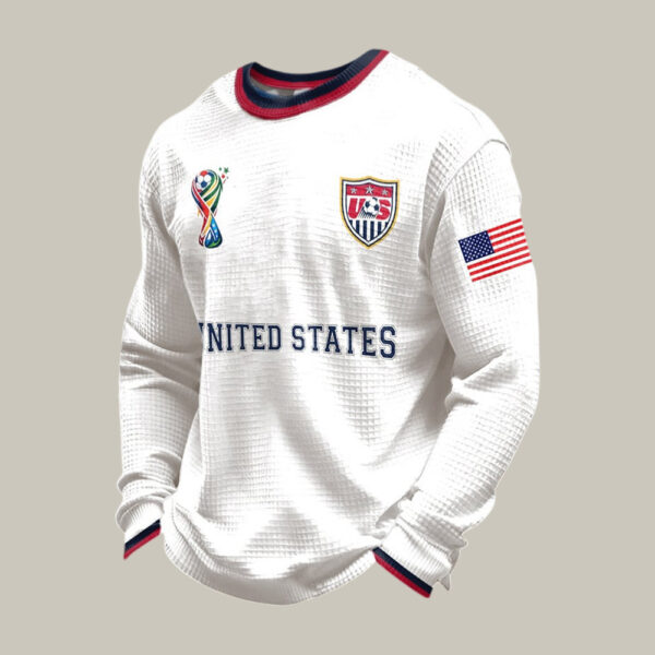 USA 2026 FIFA World Cup Long Sleeve Shirt World Cup 2026 Host Cities Apparel Soccer Gear.jpeg