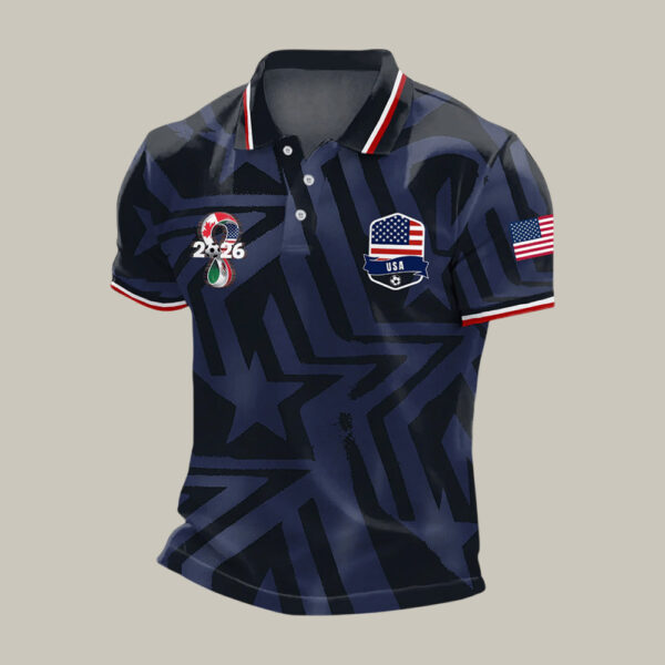 USA 2026 FIFA World Cup Polo Shirt Soccer Fan Shirt Present For Brother.jpeg