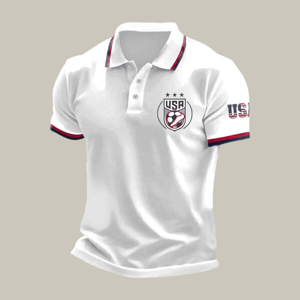 USA 2026 FIFA World Cup Polo Shirt Soccer Lover Shirt Present For Husband.jpeg