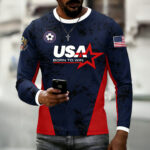 USA Born To WIn Long Sleeve Shirt 2026 FIFA World Cup Apparel Fathers Day Gift.jpeg