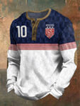 USA FIFA World Cup 2026 Button Long Sleeve Shirt USA Soccer Merch For Fathers Day.jpeg