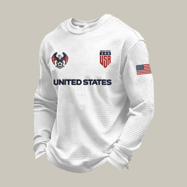 USA FIFA World Cup 2026 Eagle Long Sleeve Shirt Game Day Clothing Soccer Gear.jpeg