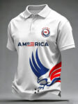 USA FIFA World Cup 2026 Polo Shirt Eagle Soccer Shirts For World Cup Lovers.jpeg