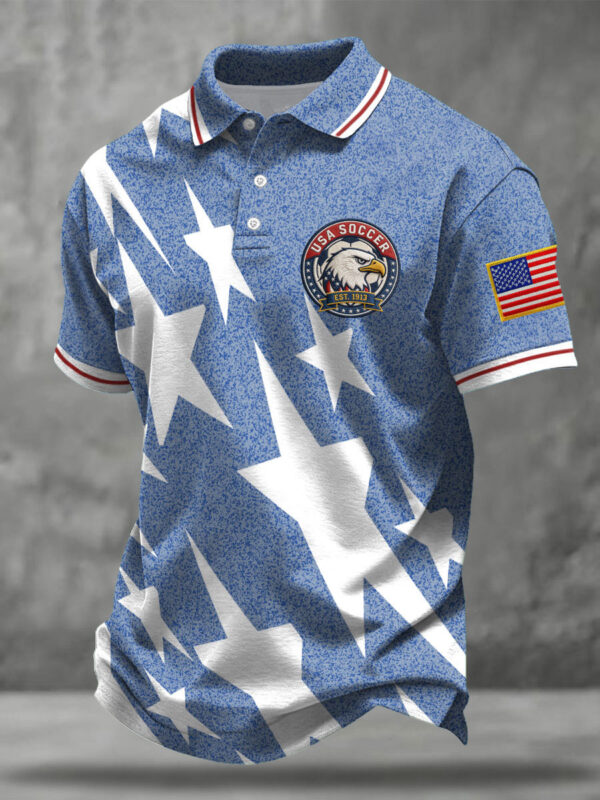 USA FIFA World Cup 2026 Polo Shirt USA Soccer Apparel For World Cup Lovers.jpeg