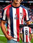 USA FIFA World Cup 2026 Shirt 2026 World Cup Apparel For Soccer Players.jpeg