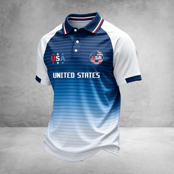 USA FIFA World Cup Polo Shirt Game Day Clothing Soccer Apparel For Husband.png