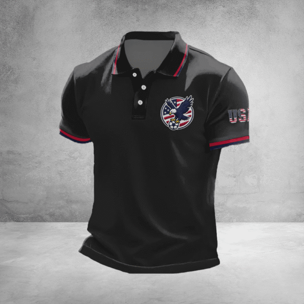 USA FIFA World Cup Polo Shirt US Mens Soccer Apparel Sports Outfits For Dad.png