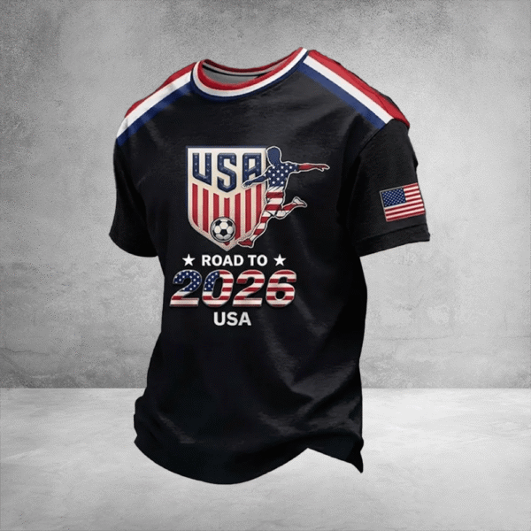 USA FIFA World Cup Shirt USA Road To 2026 Tee Mens Soccer Apparel Gifts Idea.png