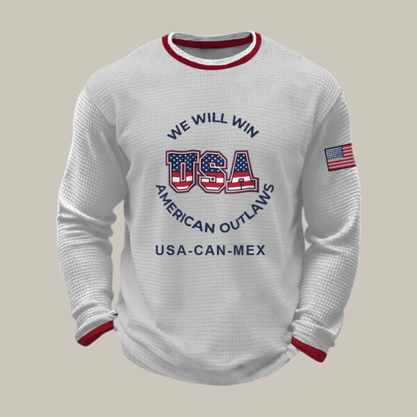 USA We Will Win World CUp 2026 Long Sleeve Shirt FIFA Club World Cup Bracket Apparel Soccer Fan Gear.jpeg