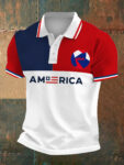 USA World Cup 2026 Clothing America Game Day Polo Shirt For World Cup Fan.jpeg