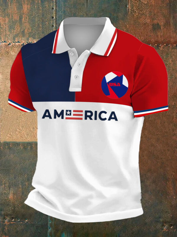 USA World Cup 2026 Clothing America Game Day Polo Shirt For World Cup Fan.jpeg