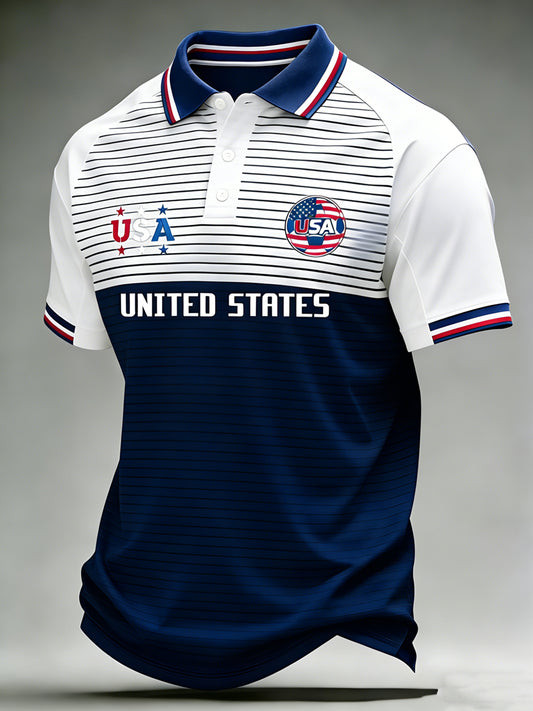 USA World Cup 2026 Football Polo Shirt USA Soccer Merchandise For Boyfriend.jpeg