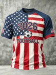 USA World Cup 2026 Football Shirt American Flag Shirts Best For Soccer Lovers.jpeg