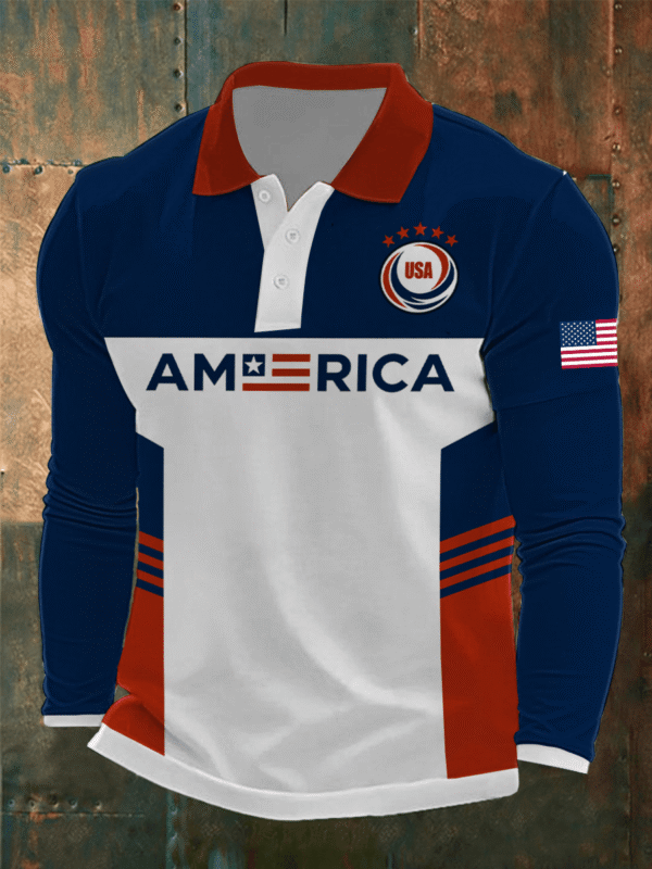 USA World Cup 2026 Long Sleeve Polo Shirt Game Day Apparel Soccer Lovers Gifts Idea.png