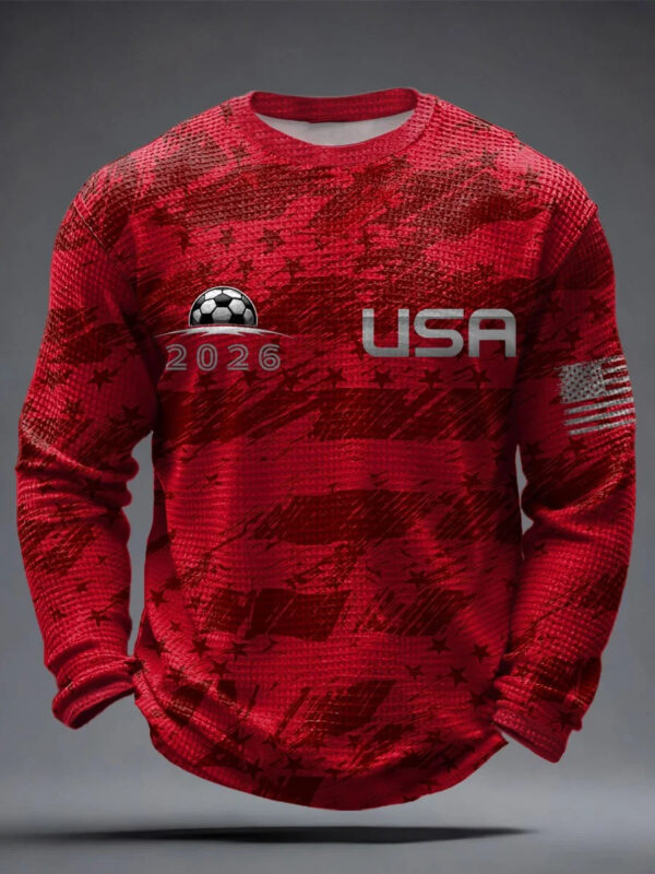 USA World Cup 2026 Long Sleeve Shirt World Cup Merch Best Gifts For Team USA Supporters.jpeg