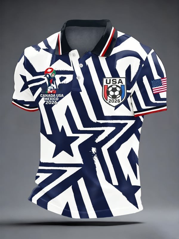 USA World Cup 2026 Merch Game Day Polo Shirt World Cup Apparel Soccer Lovers Gifts.jpeg