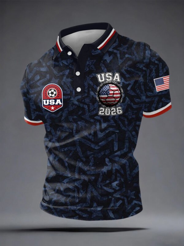 USA World Cup 2026 Polo Shirt Soccer Game Day Outfits World Cup Lovers Gifts Idea.jpeg