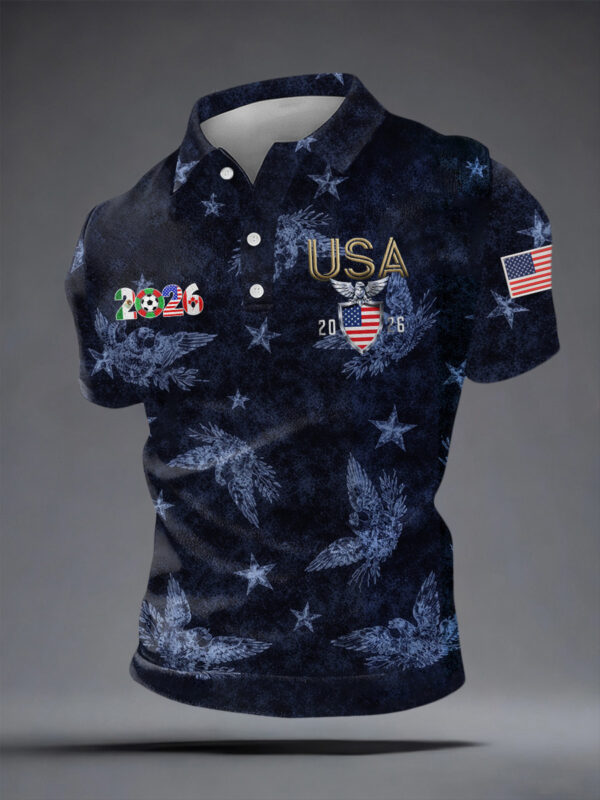 USA World Cup 2026 Polo Shirt Sportswear Soccer Game Day Clothing For Soccer Lovers.jpeg