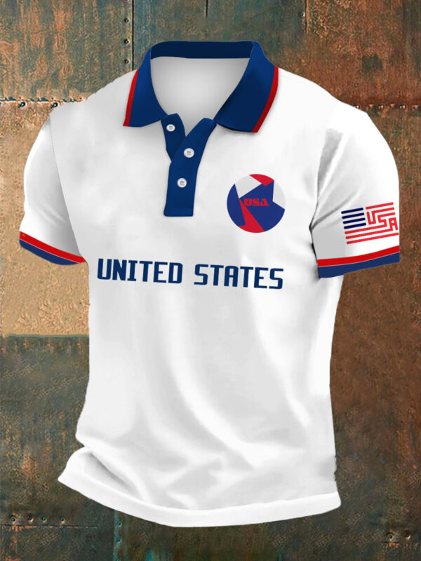 United States World Cup 2026 Polo Shirt Soccer Game Day Apparel For Sport Lovers.jpeg
