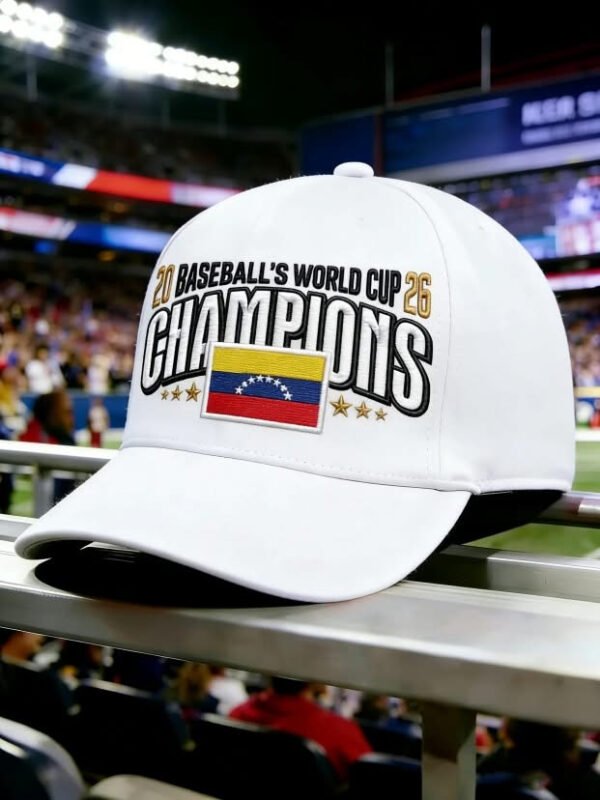 Venezuela 2026 WBC Champions Hat Baseball World Cup Champions Hat For Baseball Players.jpeg