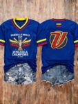 Venezuela WBC 2026 Champion Jersey Baseball World Cup Apparel For Venezuelan.jpeg
