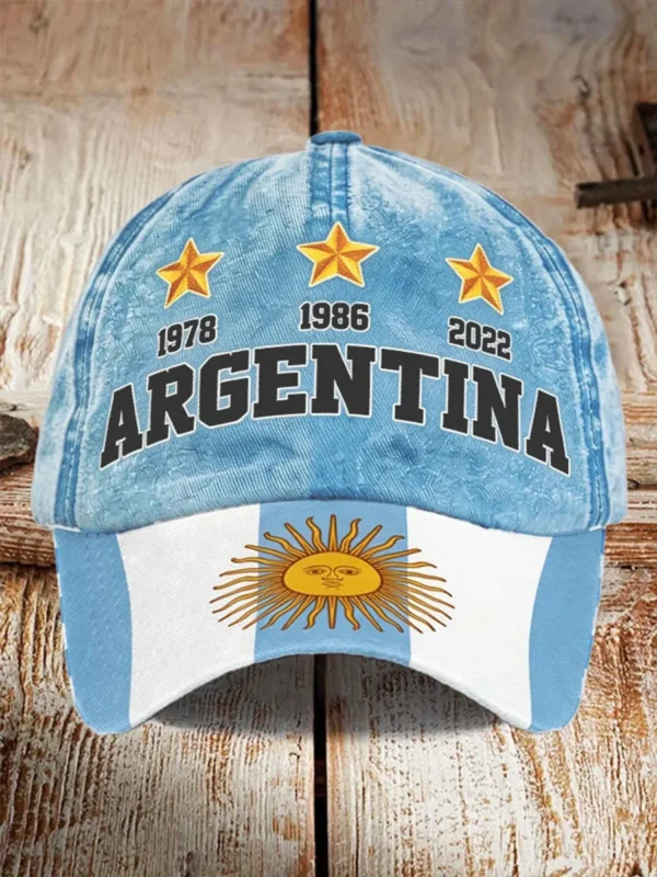 World Cup 2026 Argentina Hat Argentina World Cup Squad Hat Football Themed Gifts.webp
