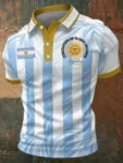 World Cup 2026 Argentina Polo Shirt Coronados De Gloria Vivamos Clothing Best Football Gifts.webp
