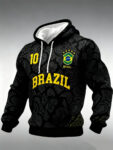 World Cup 2026 Brazil Number 10 Hoodie Pele 10 Hooded Sweatshirt Soccer Fan Gifts.jpeg