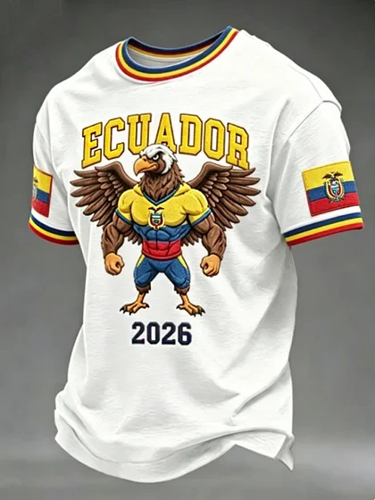 World Cup 2026 Ecuador Shirt Ecuador FIFA World Cup Shirt Best For Football Lovers.webp