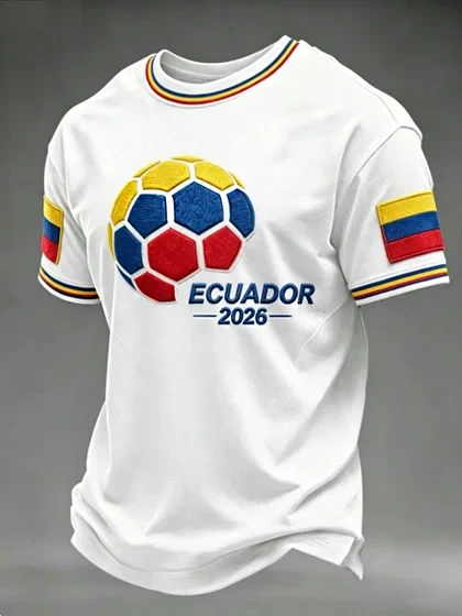 World Cup 2026 Ecuador Shirt Ecuador World Cup FIFA Shirt For Football Lovers.webp