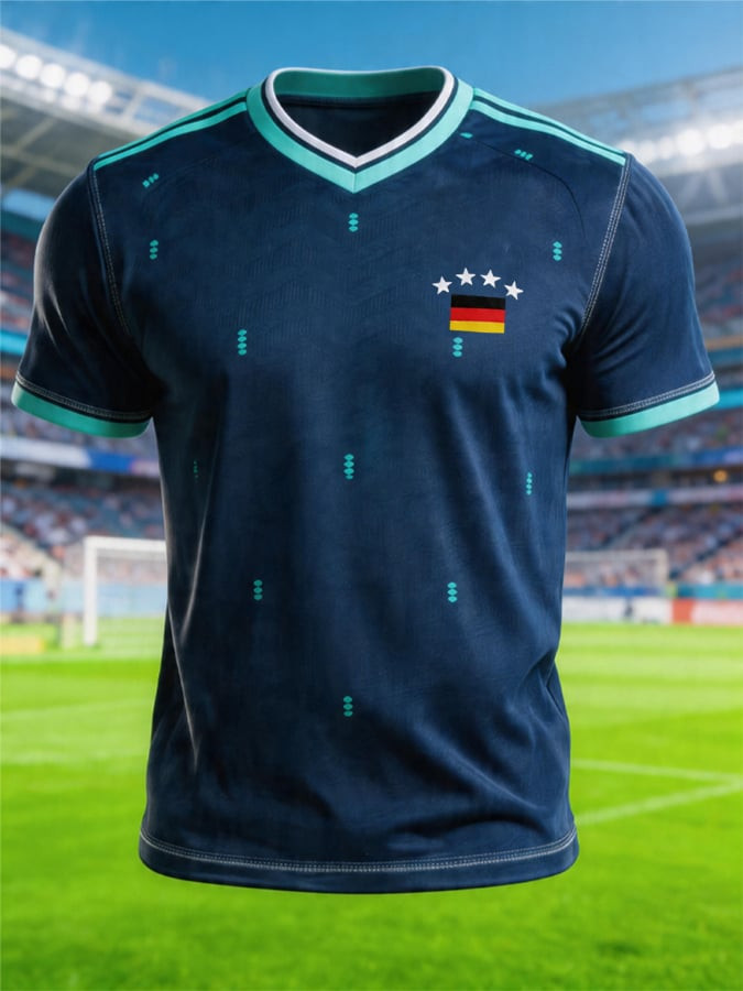 World Cup 2026 Germany V Neck Shirt Germany World Cup Team Clothing Football Fan Gifts.jpeg World Cup 2026 Germany V Neck Shirt Germany World Cup Team Clothing Football Fan Gifts.jpeg