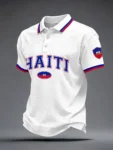 World Cup 2026 Haiti Polo Shirt Haiti World Cup Team Apparel For Football Fan.webp
