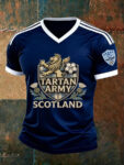 World Cup 2026 Scotland Merch Scotland Tartan Army V Neck Jersey Game Day Apparel.jpeg