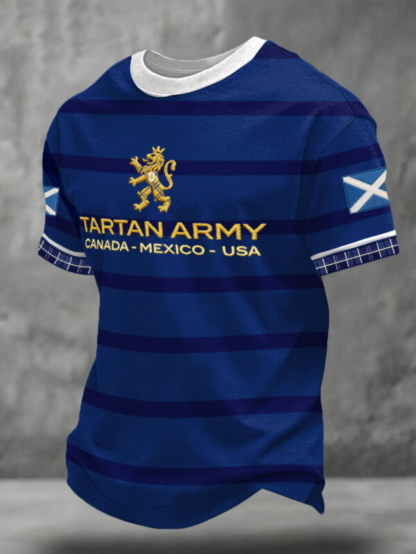 World Cup 2026 Scotland Shirt Tartan Army Tee FIFA Apparel For Soccer Players.jpeg