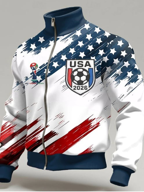 World Cup 2026 USA Jacket Game Day Outfits Soccer Apparel For World Cup Lovers.jpeg