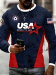 World Cup 2026 USA Merch Team USA Born To Win Long Sleeve Shirt Fan Gifts Idea.jpeg