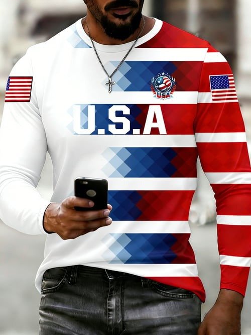 World Cup 2026 USA Merch USA Soccer Long Sleeve Shirt World Cup Clothing For Men.jpeg